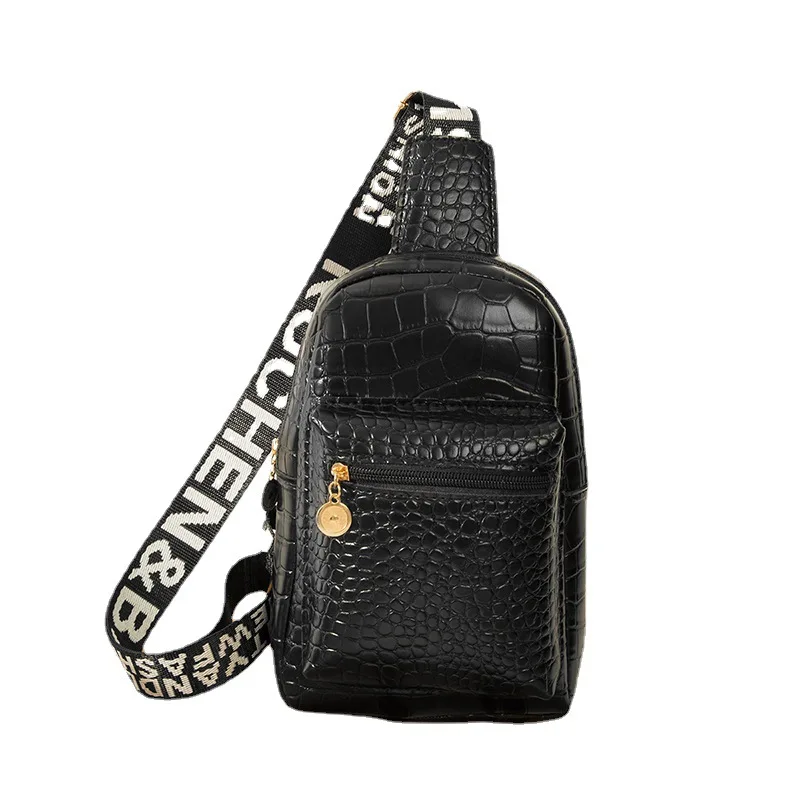 Women New Chest Bag Leisure Sports Travel Chest Bag Shoulder Messenger Men and Women with The Same Style