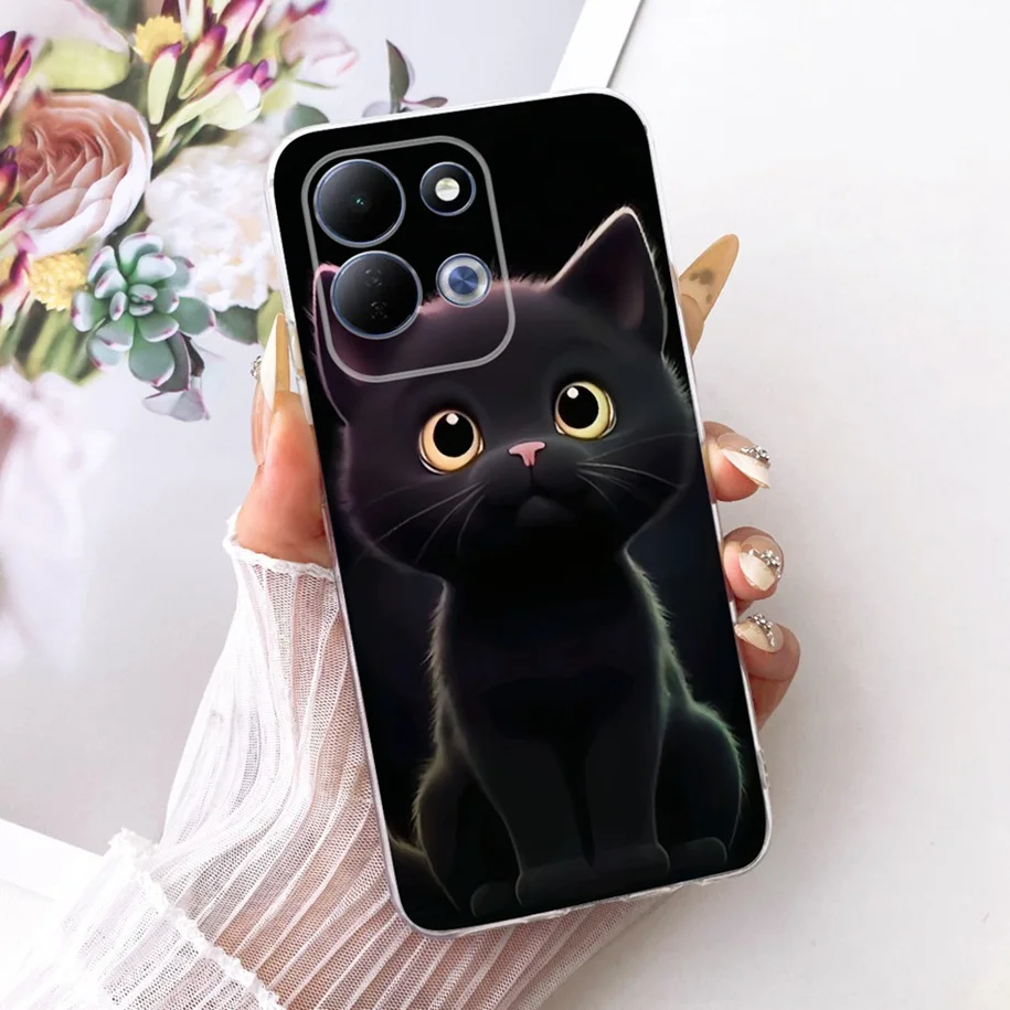Cute Cartoon Animal Soft Silicone Clear Phone Case Cover