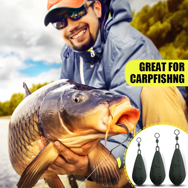 Carp fishing weight, 56g/71g/85g/99g/113g, suitable for freshwater and seawater, not easily corroded 5