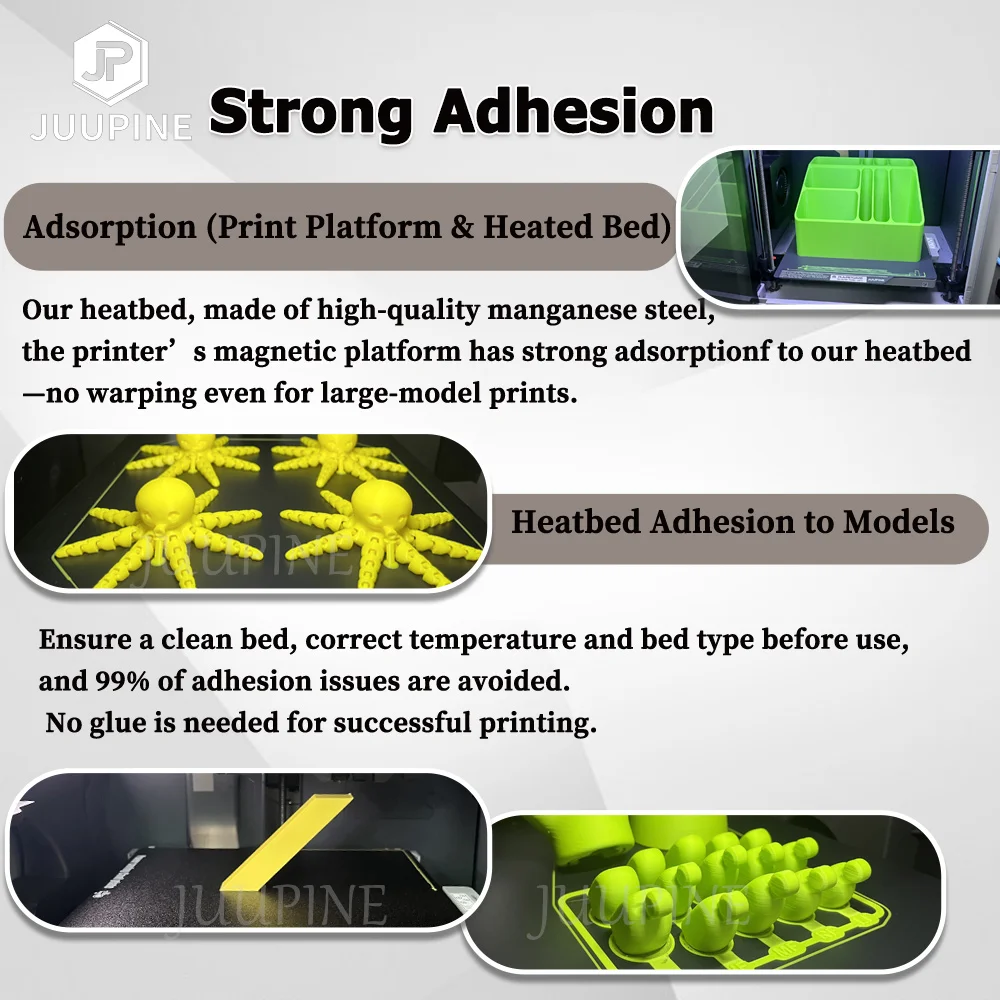 Enhanced Double-Sided PEI Build Plate - Smooth & Textured Flexible Heated Surface