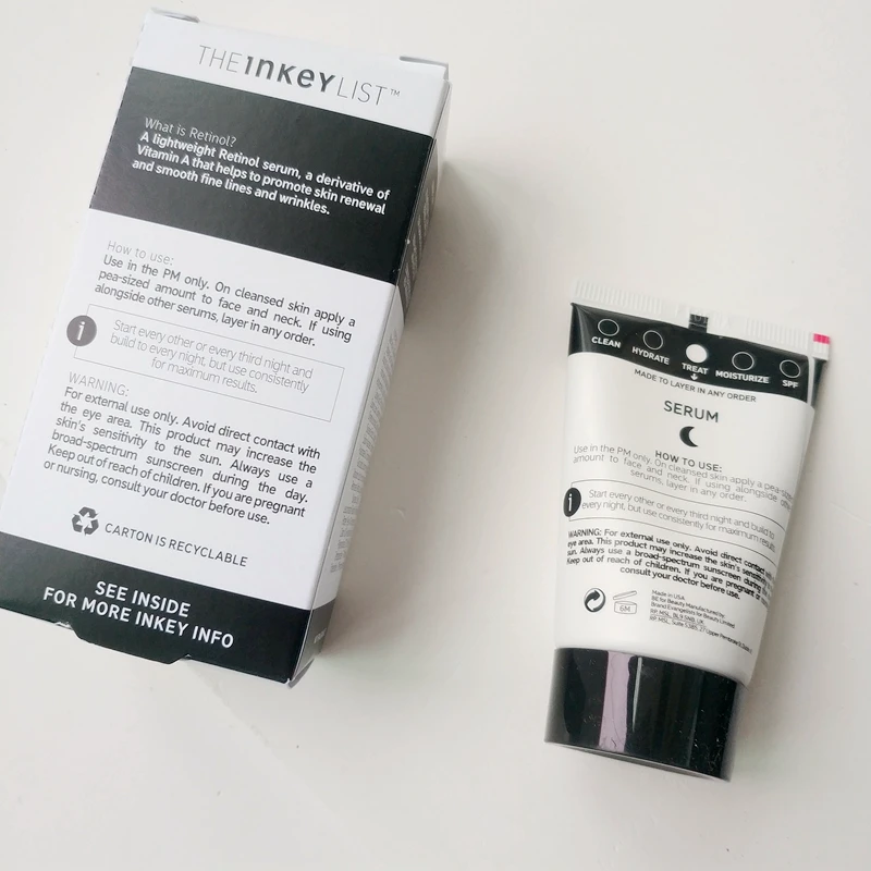 THEINKEYLIST RETINOL Cream Serum 30ml REDUCE WRINKLES WITHOUT IRRITATION