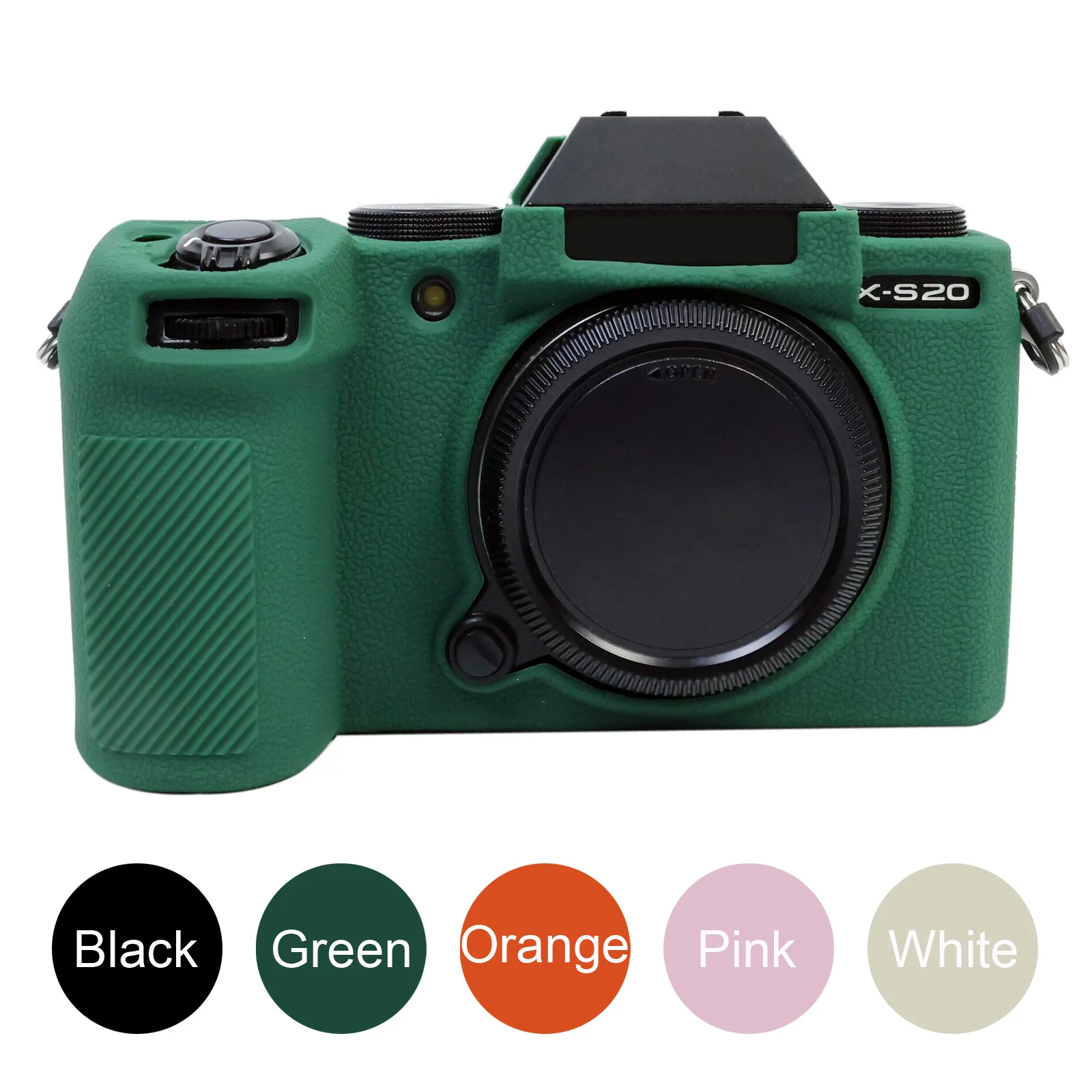 Per Fuji X-S20 Fujifilm Xs20 Custodia Morbida In Silicone Per Fotocamera