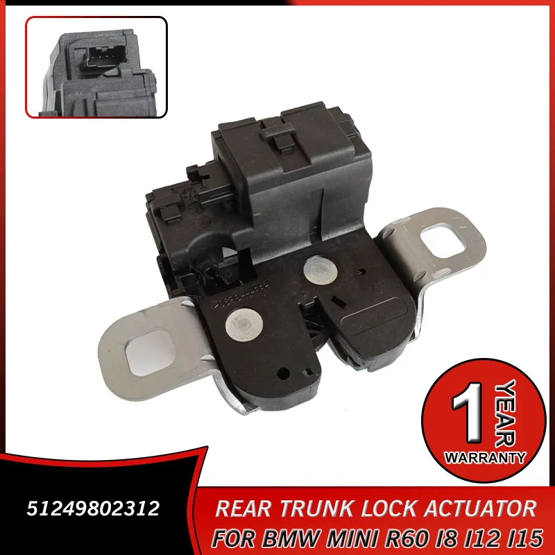 51249802312 Attuatore Serratura Bagagliaio Posteriore Per Bmw Mini Countryman R60 Paceman R61 I8 I12 I15 Accessori Coperchio Portellone Montaggio Chiu