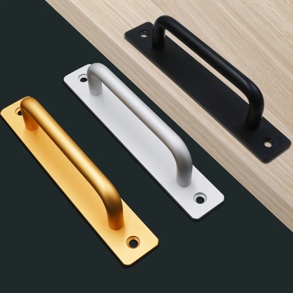 1PC Sliding Door Handle Aluminium Alloy Balcony Kitchen Door Pulls Furniture Handle Window Cabinet Pull Hardware Knob
