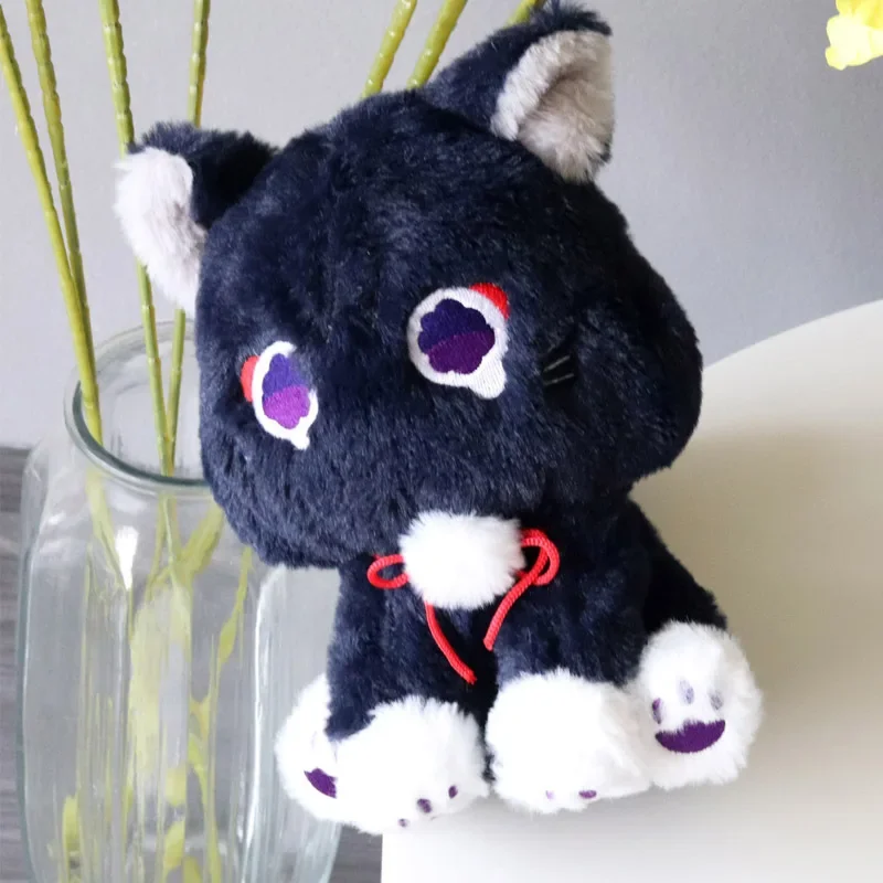 2023 Hot Game Anime Scaramouche Cat Cute Plush Doll Genshin Impact Wanderer Pet Cosplay Farcito Cuscino Giocattolo Regalo Di Compleanno