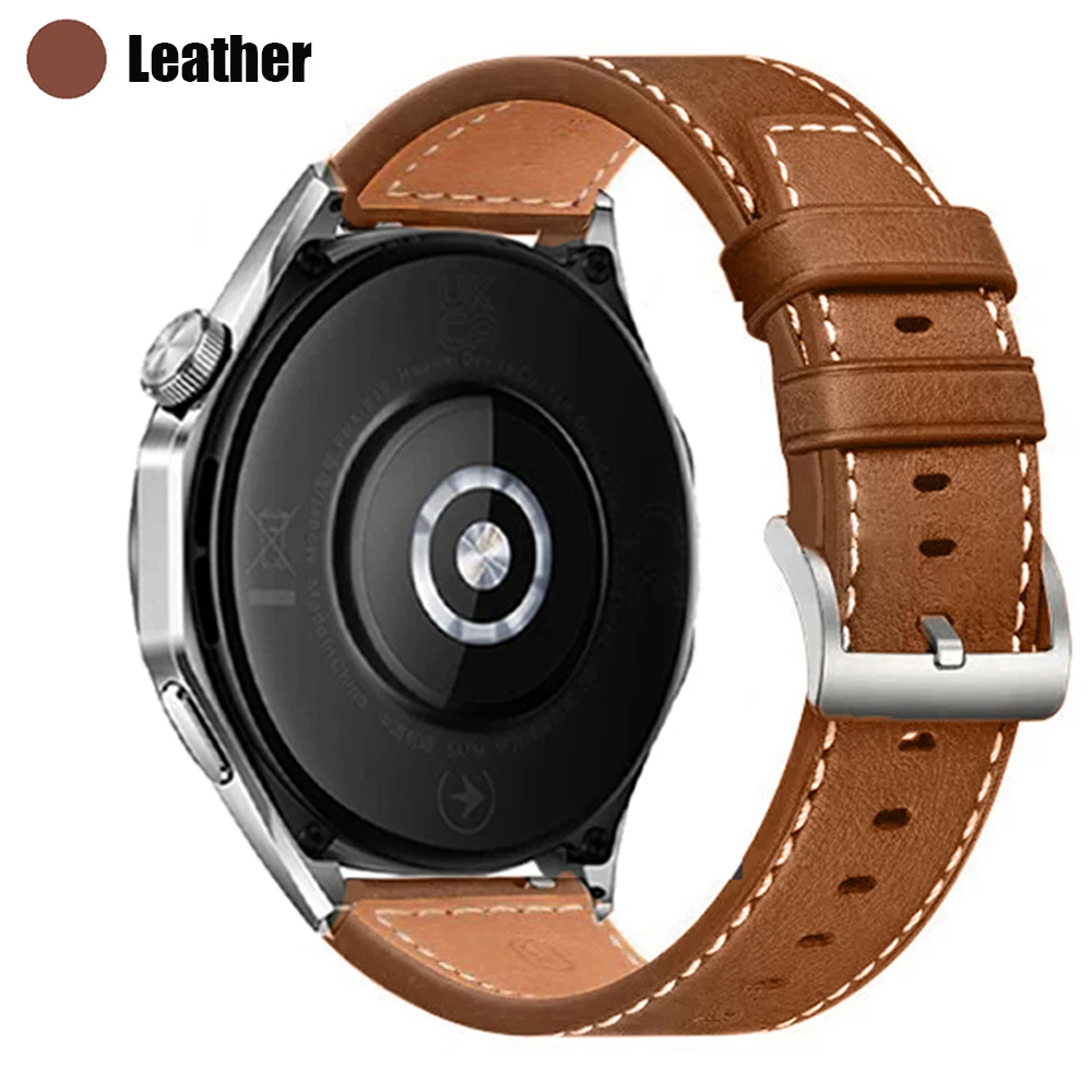 Premium Leather Strap for Smartwatch 22mm - Elegant Women’s and Men’s Watch Bracelet