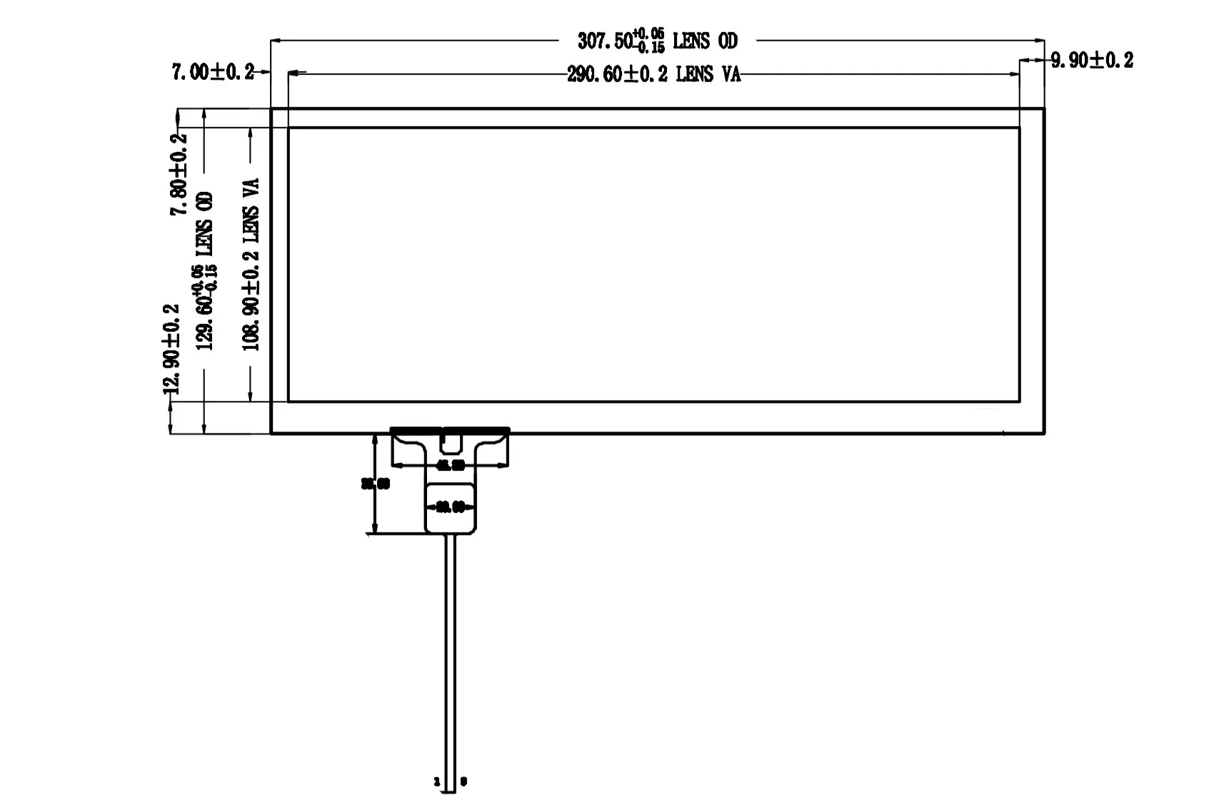 do USB, 12.3 Polegada, HSD123KPW1, KPW2, JPW1, JPW2, 1920x720, pode