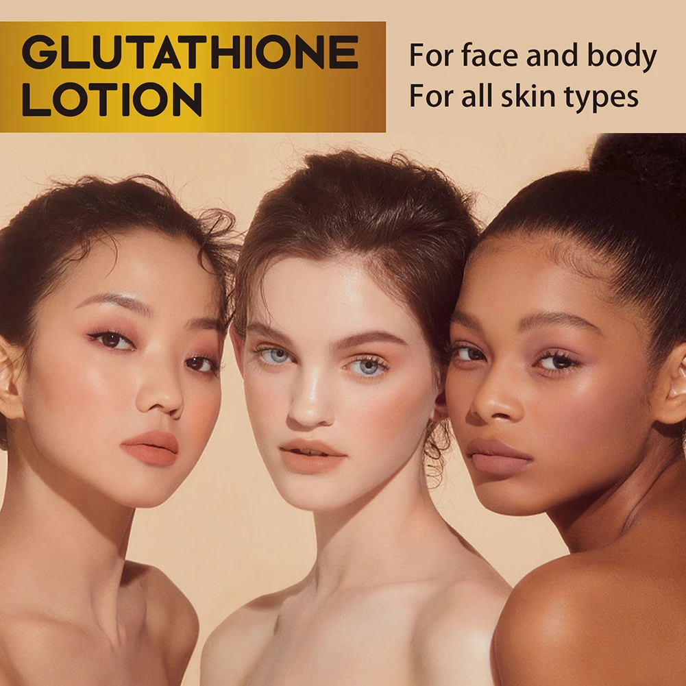200ml Glutathione Lotion Vitamins C Brightening Hydrating Lotion Promotes Even Skin Tones Anti-Aging Skincare For Face Body