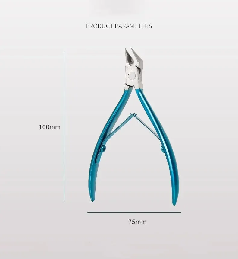 Toe Nail Clipper For Ingrown Or Thick Toenails Toenails Trimmer Professional Podiatrist Toenail Nipper With Stainless Steel Supe toe nail clipper nail clippers