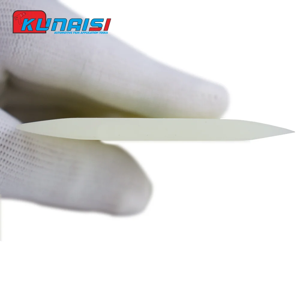 KUNAISI 자동차 스크레이퍼 부드러운 고무 스퀴지 틴트 도구, 유리 물 자동차 필름 액세서리, 카드 창 스퀴지 스티커 와이퍼 스타일링