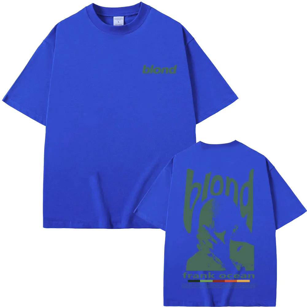 Rapper Frank Hip Hop Oversized T-shirt Cool Ocean Fashion