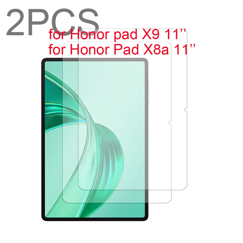 Premium 2-Pack Tempered Glass Screen Protector for Tablets - Durable and Crystal Clear Protective Film