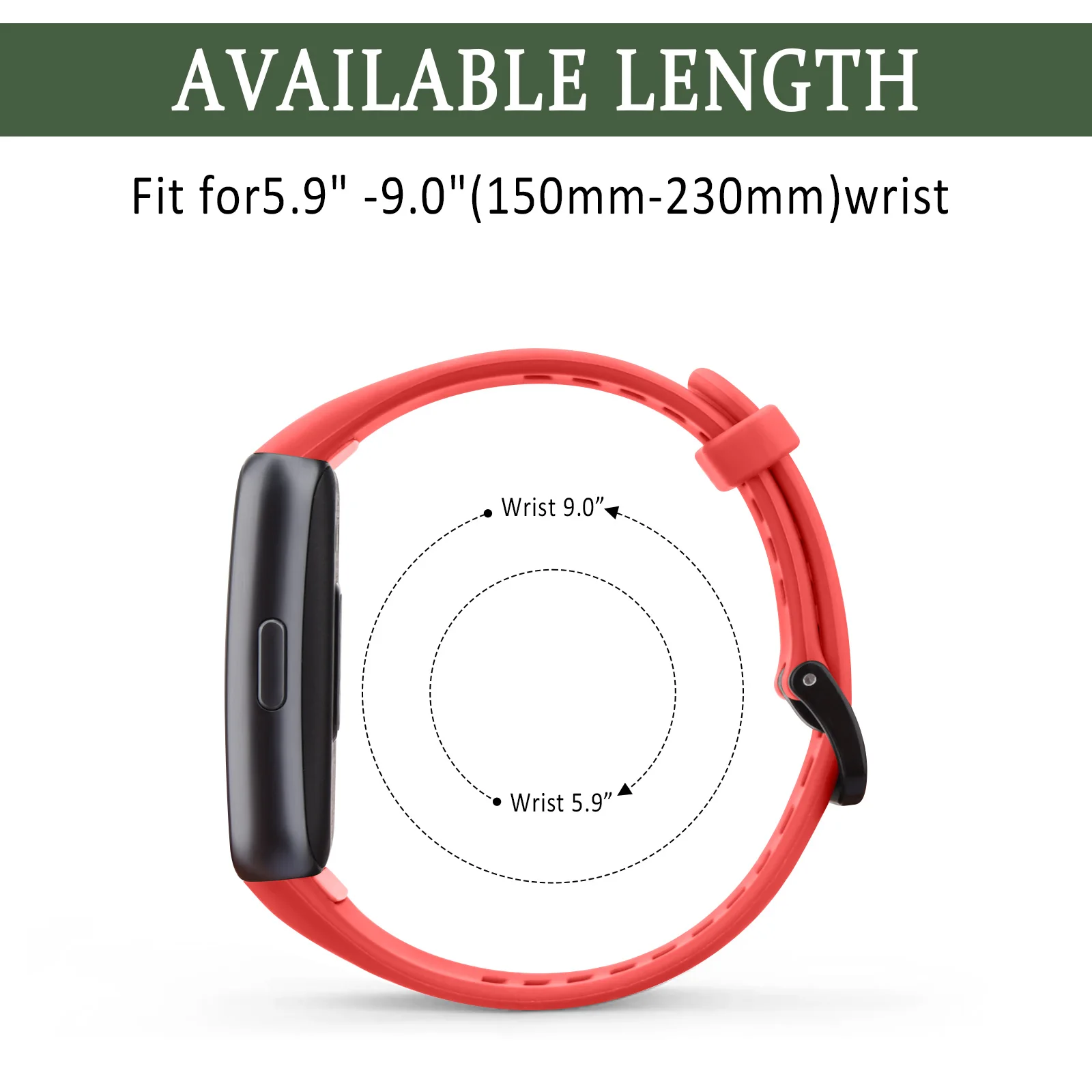 Adjustable Soft TPU Sport Strap for Huawei Bands - Enhanced Comfort Bracelet Wristband