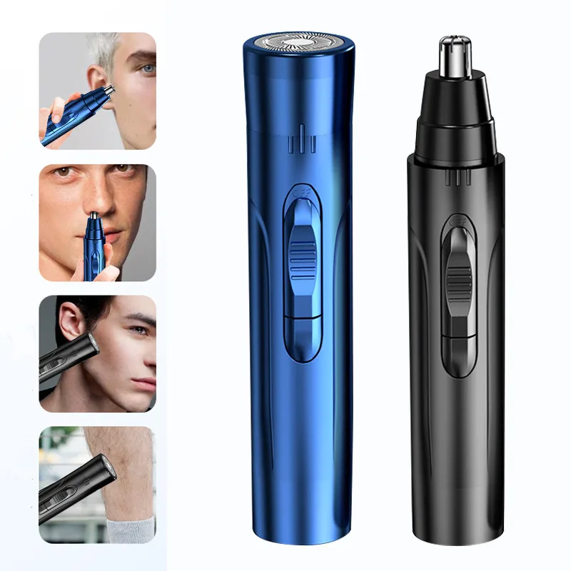 

Updated Electric Shaving Nose Ear Trimmer Safe Face Care Rechargeable Nose Hair Trimmer for Men Shaving Hair Removal Razor Beard
