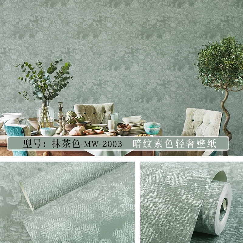 SAIMEYI Amerikaans bloemengraphicbehang. klassiek landhuis-vintage behang voor woonkamer, slaapkamer, tv-achtergrond (groen SAIMEYI Amerikaans bloemengraphicbehang. klassiek landhuis-vintage behang voor woonkamer, slaapkamer, tv-achtergrond (groen