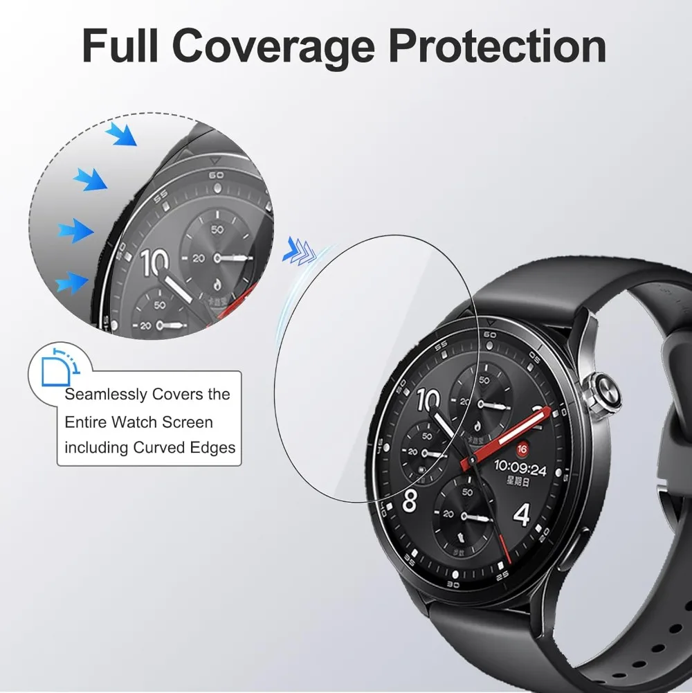Ultra-HD Tempered Glass Screen Protector - Full Coverage Anti-Scratch with Installation Kit (1-5 Pack)