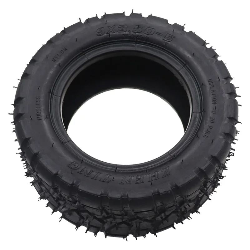 

9 дюймов 9x3,50-5 бескамерная шина для электроскутера 9 *-5, вакуумные колеса для горного скейтборда