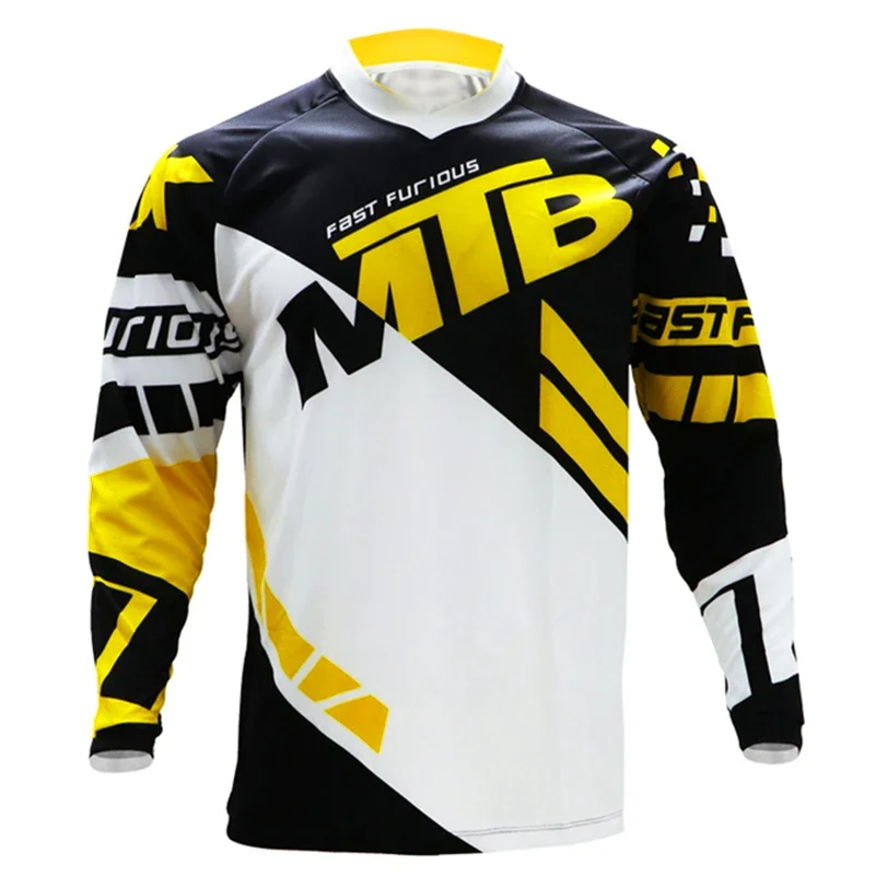 thumbnail image 1 of Camiseta de carreras de secado rápido y manga larga para hombre, para ciclismo de montaña, de carretera, MTB, verano 2024, 1 of 5