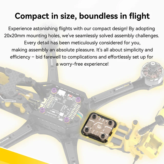 SpeedyBee TX ULTRA TX1600 5.8GHz 48CH 1.6W FPV VTX Analog Image Transmission 2-6S Lipo For RC FPV Long Range Racing Drone 2