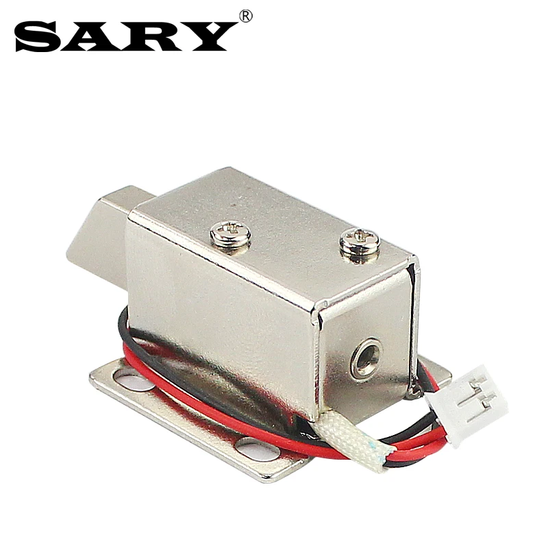 Mini DC 12V Bolt Lock Small Electronic Lock Access Control Electric Control Magnetic Door