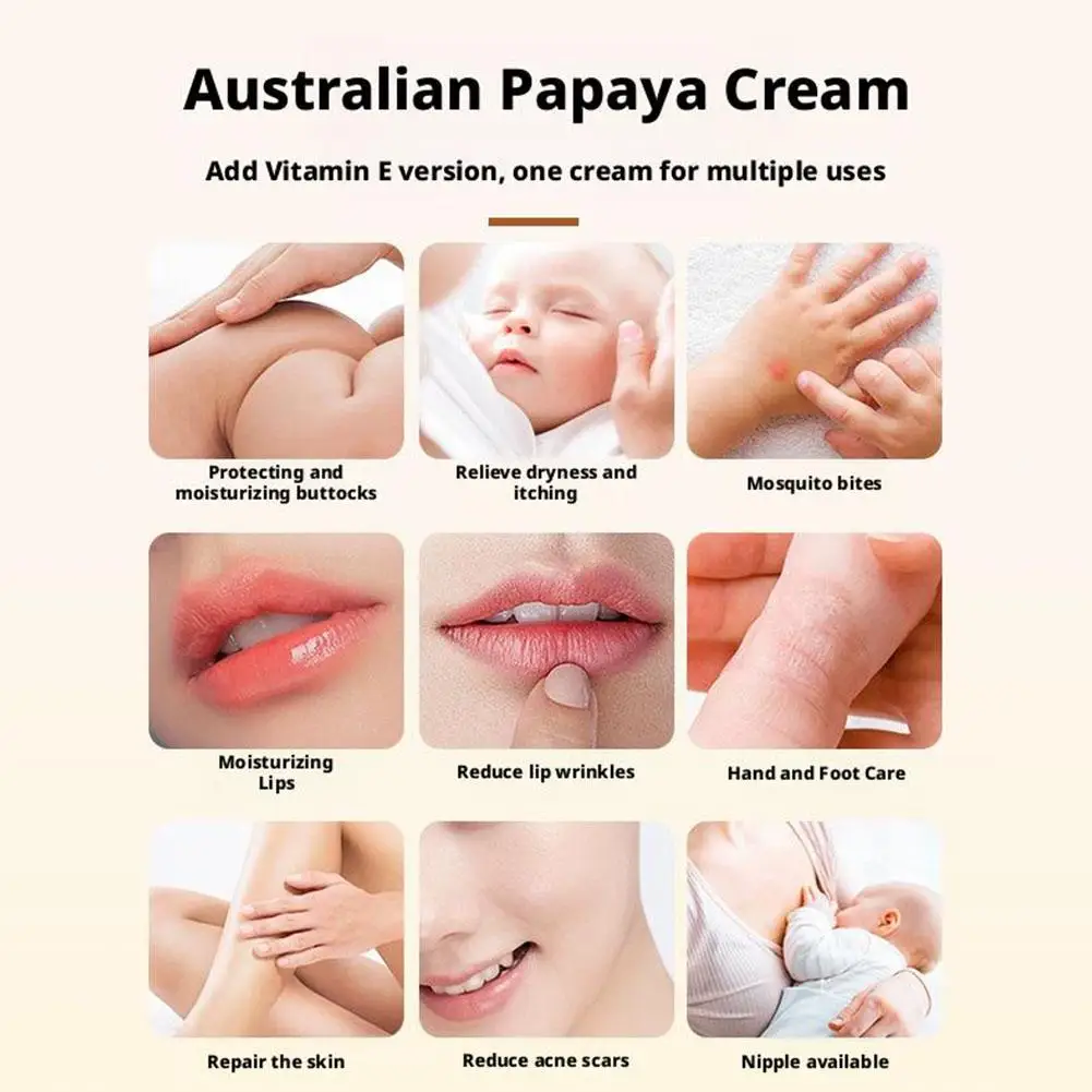 4/25/75g Papaw Papaya Balm Lipstick Universal Kids Cream Autumn Winter Moisturizing Anti Drying Body Lotion Lip Balm Lipstick 4