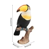 Realistic Toucan Toy Model Bird Animal Figure Solid Figurine Kids BagFillers 6