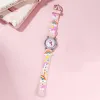 New Style CHILDREN'S Watch Love Rainbow Pony Kid Quartz Watch Plastic Strap 6