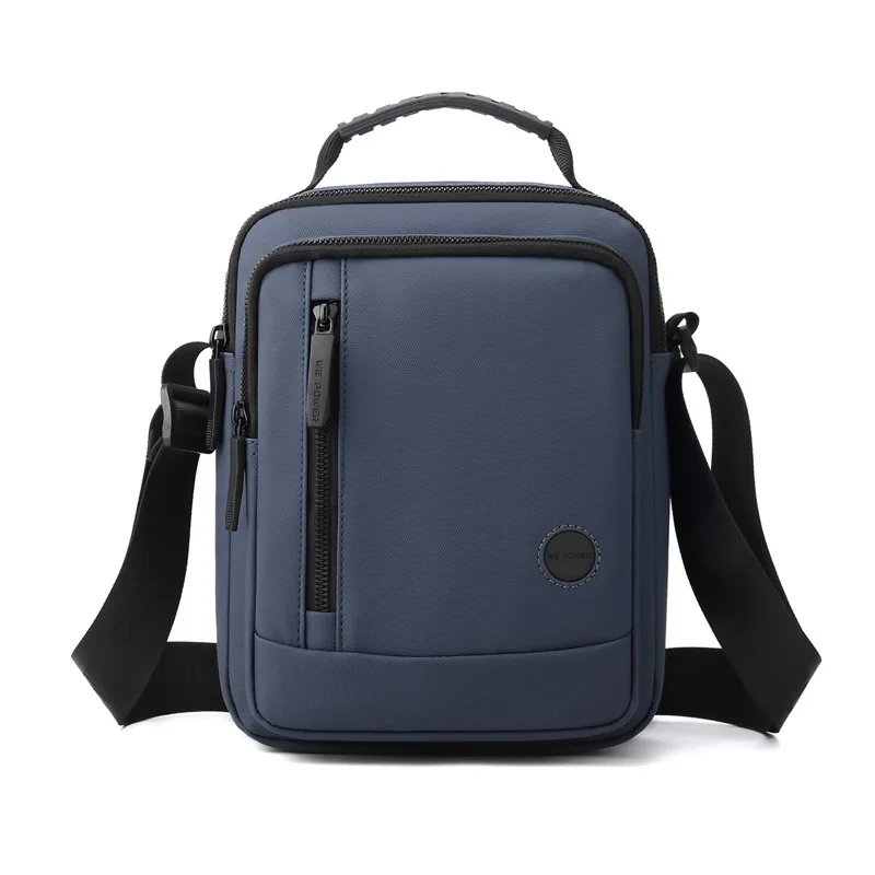 HTVIL Luxury Designer Men Nylon Waterproof Fashion Shoulder Bag High Quality Travel Anti-Theft Crossbody Pack European American
