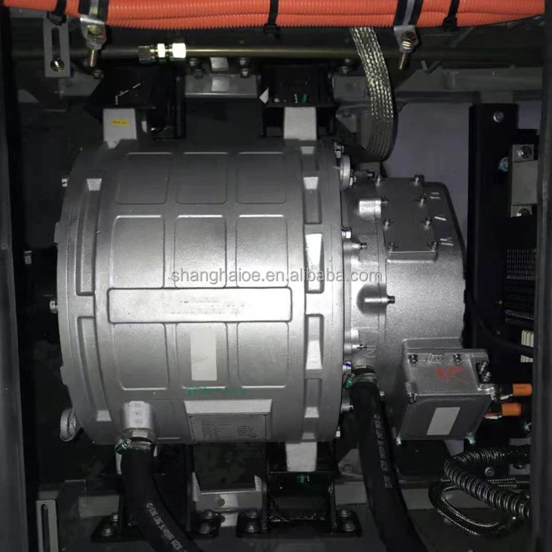 80KW 120KW 350KW 540V 650V EV water-cooled PMSM AC motor electric powertrain motor for car truck bus automakers