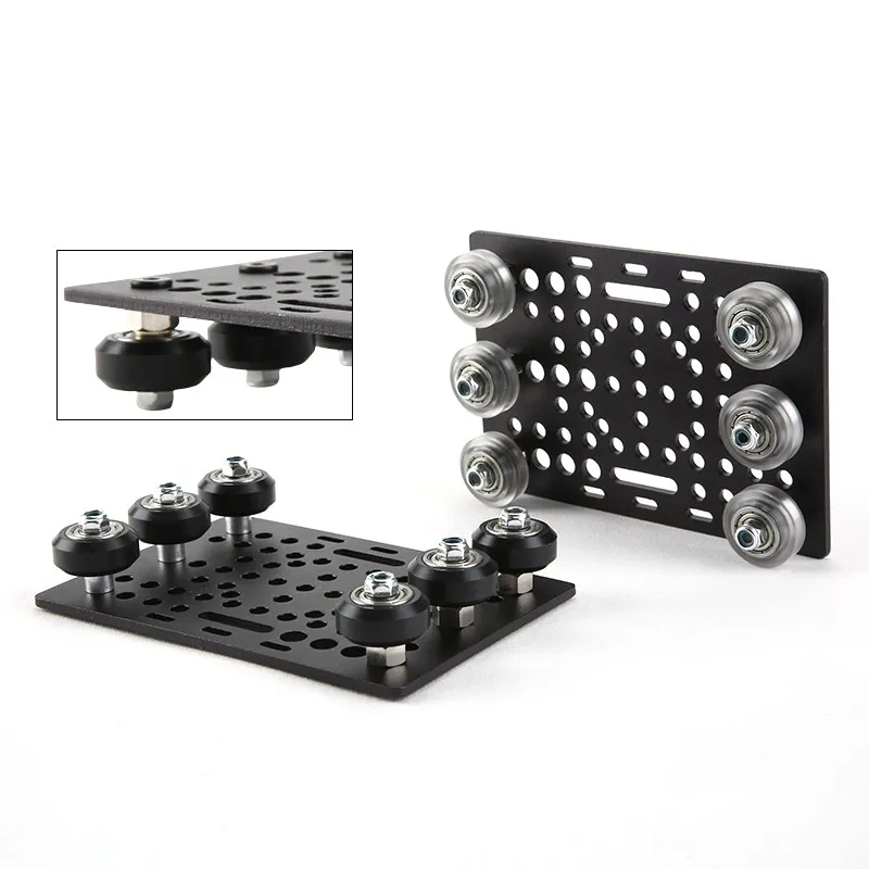 V-Slot Gantry Set 20-80mm Gantry Plate With Wheels For V-slot Aluminum Profiles Openbuilds CNC Router and 3D Printer Part