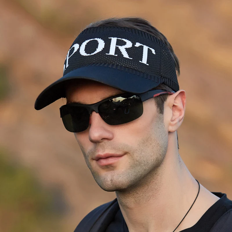 

Summer cap Men's sun visor cap Outdoor sports baseball cap Running empty cap Sun cap hats for men sun hat