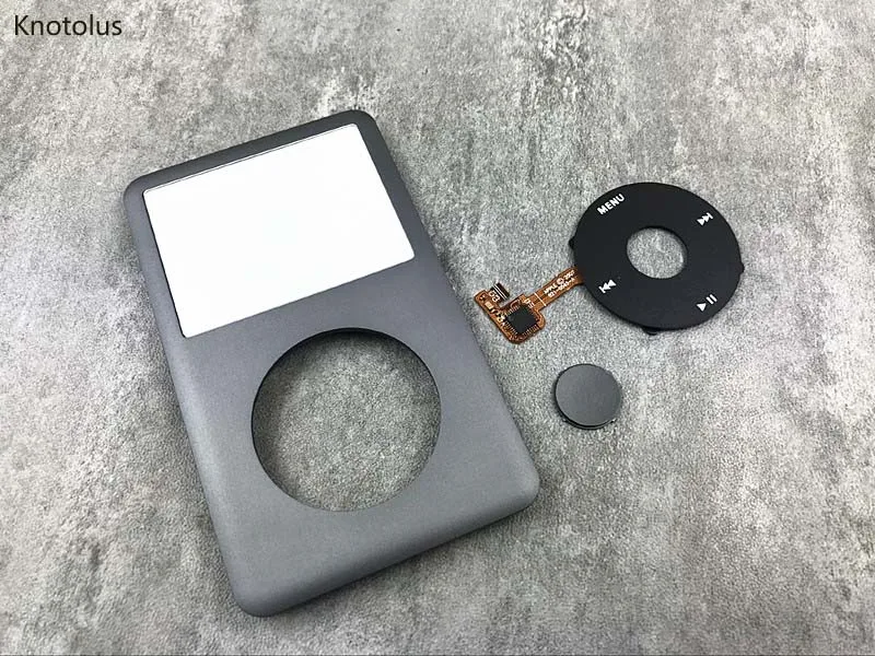 Custodia Anteriore Cover Pulsante Centrale Clickwheel Per IPod