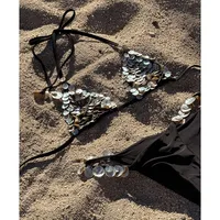 Sequins Patchwork Bikini Set 1