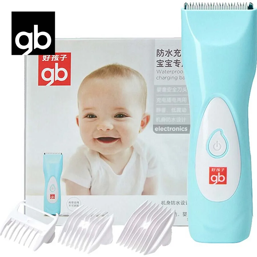 gb Children's hair clipper, USB charging, 8 free hairstyle molds, fully washable, ergonomic design, detachable design