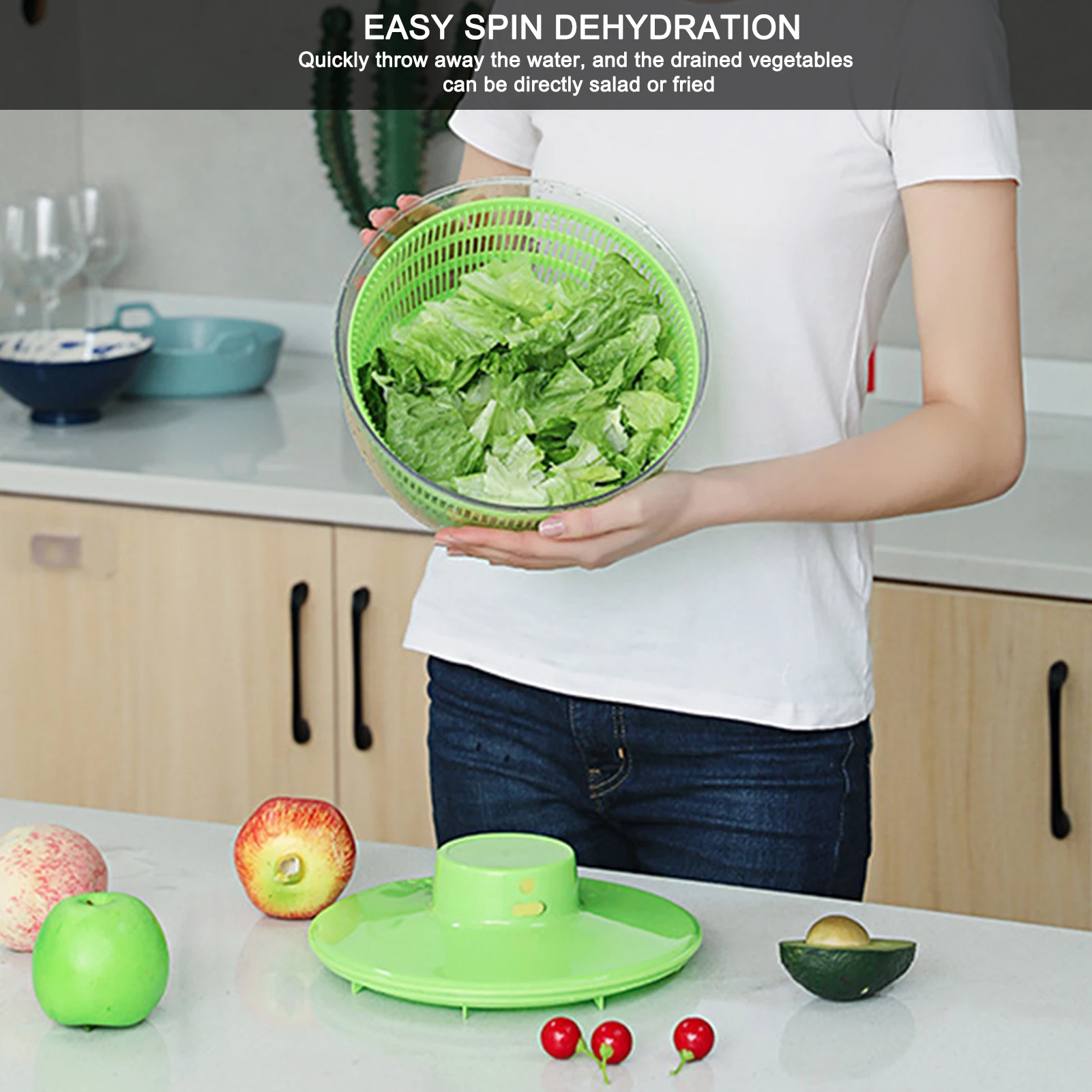 Large Salad Spinner Electric Salad Spinner Electric Lettuce Dryer Easy