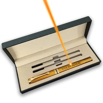 Gift Box Packaging Luxury Customized Gel Pen Metal Ballpoint Stationery Set Text Writing Pretty Office School Supplies Store