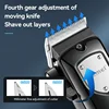KM-5083 Professional Hair Beard Trimmer Grooming Kit Barber Haircut Shaving Electric Razor Shaver for Men 2