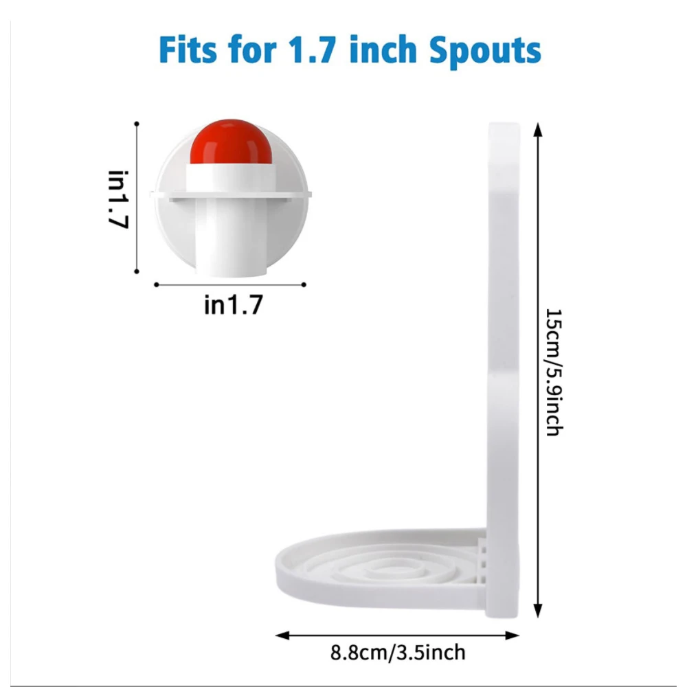 1 PC Laundry Detergent Universal White Organizer Soap Dish Accessories Drip Collector Cup Holder Fabric Softener Rack Spill 3