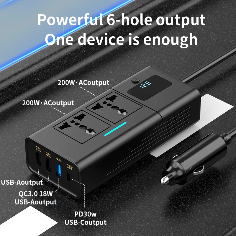 Car Inverter 12v to 110v or 220v for vehicle inverter,car converter inverter,car inverter,car power converter,power inverter