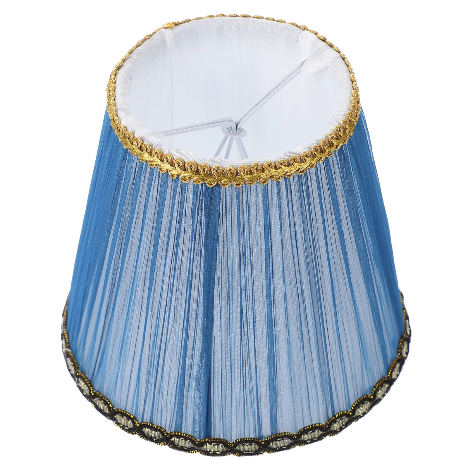 

Clamped Bubble Fabric Lampshade Accessories Accessory Durable Wall Cloth Floor Shades Taper Holders