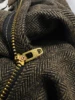 Tailor Brando British Retro Herringbone Wool Micro Tapered Trousers 9.5-point Men's Tweed Trousers 3