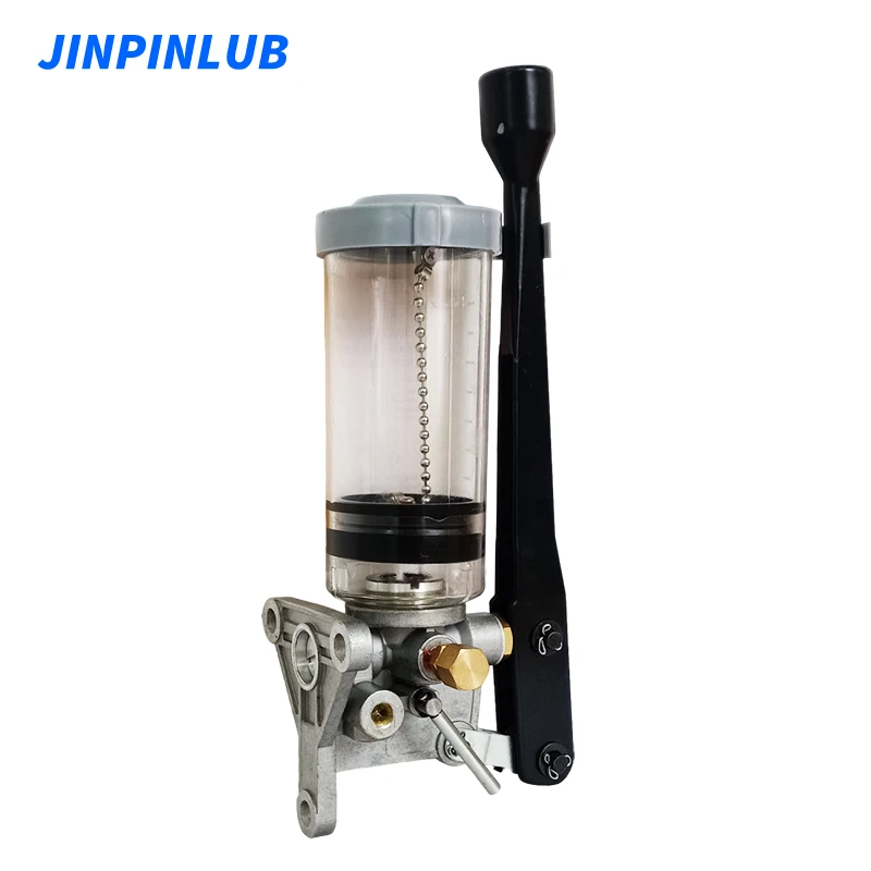 JINPINLUB EGH3 Pressure-relief manual grease lubrication pump Positive displacement manual lubricator for CNC lubrication
