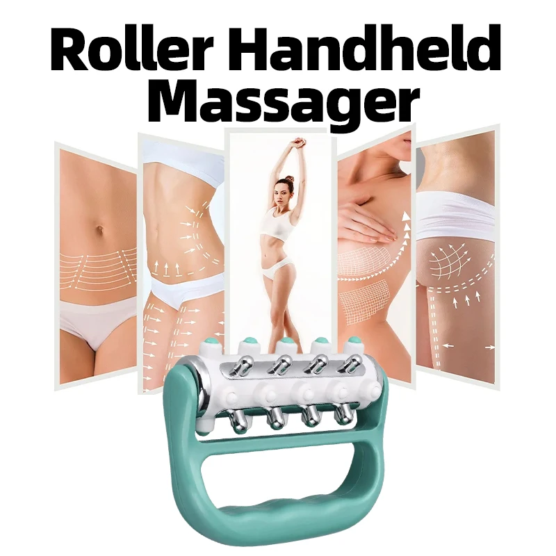 

Handheld Massager Body Point Roller Massage Backs Arms Legs Buttocks Massage Relax Soothing Anti Cellulite Health Care Tool