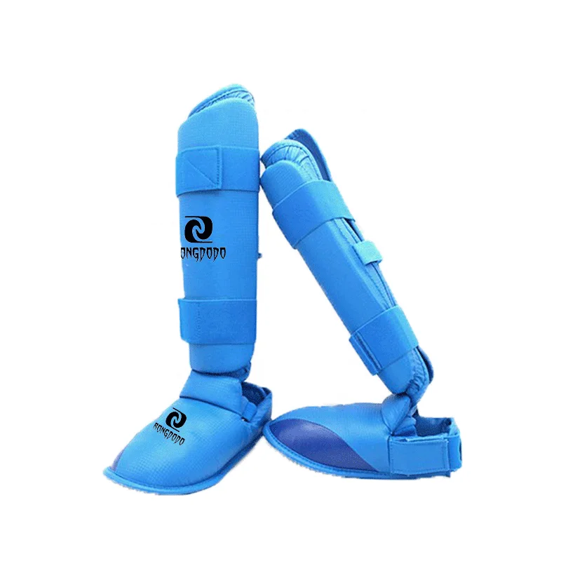 Karate leg guard MMA karate Gloves Leg Shin Guard Hand Palm Foot Protector Women Bands Karate foot guard Unisex Adult Kids