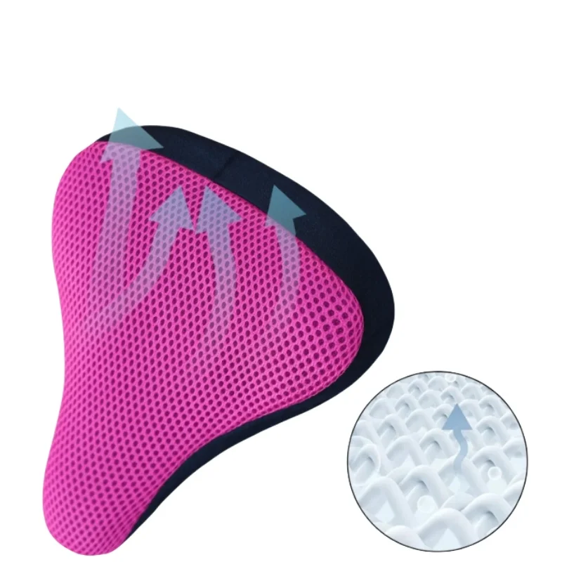 Bicycle Saddle 3D Soft Bike Seat Cover Cycling Silicone Seat Cushion
