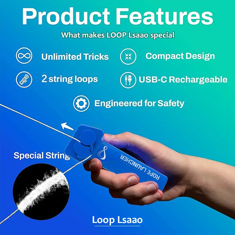 String Rope Launcher Fidget Toy 3