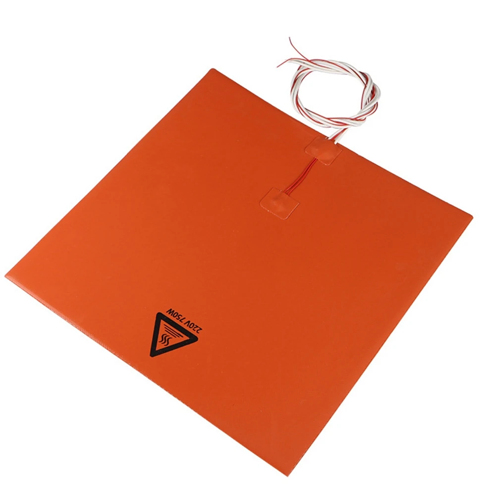 

750W 220V Silicone Heated Bed Heating Pad for -10 3D Printer 310X310mm