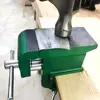 Table Bench Vise Bench Vise Jewelers Hobby Clamp  Multifunctional Vise Clamp-On Bench Vise with Large Anvil Mini Hand Supplies 1