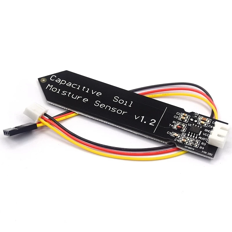 Soil Moisture Sensor Soil Tester Soil Moisture Meter Capacitive soil moisture sensor module Corrosion Resistant wide voltage wire Analog Capacitive Soil Moisture Sensor V1.2