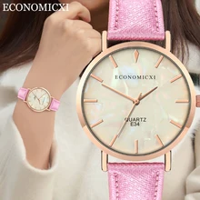 

2022 Watch Women Fashion Casual Leather Belt Watches Simple Ladies Analog Quartz Clock Luxury Dress Women's Watches Reloj Mujer